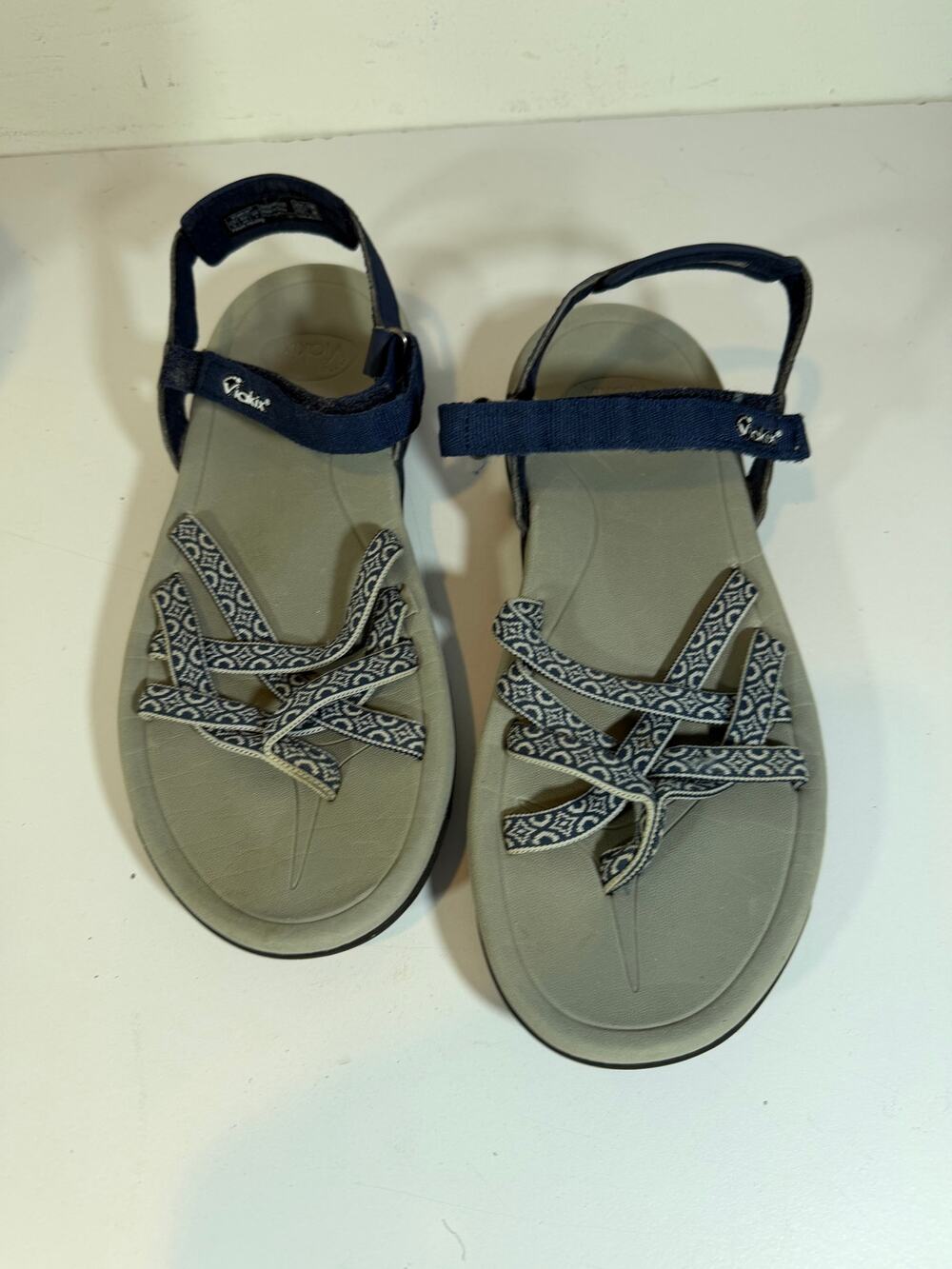 Viakix Samara Sandals Women Sz 9 Adjust Straps Comfort Walking Hiking Outdoor